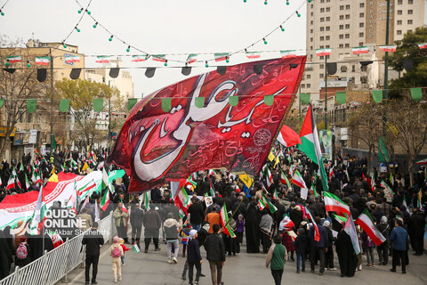 راهپیمایی ضد استکباری روز قدس _ مشهد مقدس( 2)