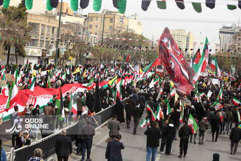 راهپیمایی ضد استکباری روز قدس _ مشهد مقدس( 2)