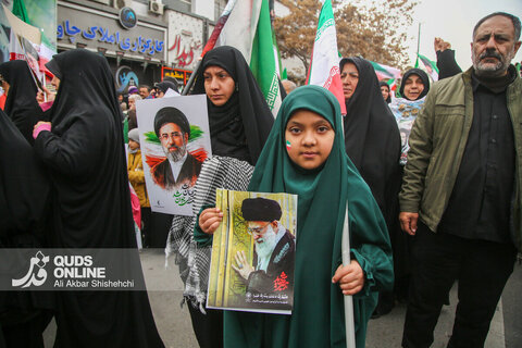راهپیمایی ضد استکباری روز قدس _ مشهد مقدس( 2)