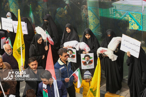راهپیمایی ضد استکباری روز قدس _ مشهد مقدس( 2)