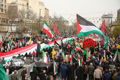 راهپیمایی ضد استکباری روز قدس _ مشهد مقدس( 2)
