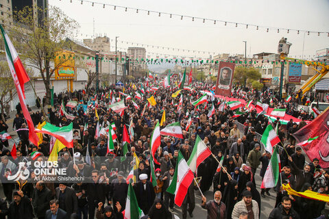 راهپیمایی ضد استکباری روز قدس _ مشهد مقدس( 2)