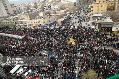 راهپیمایی ضد استکباری روز قدس _ مشهد مقدس( 2)