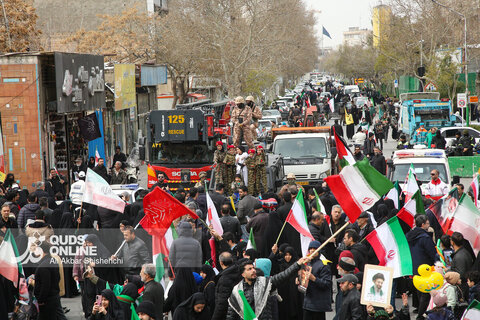 راهپیمایی ضد استکباری روز قدس _ مشهد مقدس( 2)