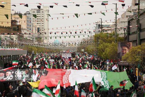 راهپیمایی ضد استکباری روز قدس _ مشهد مقدس( 2)