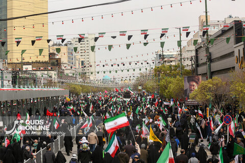راهپیمایی ضد استکباری روز قدس _ مشهد مقدس( 2)