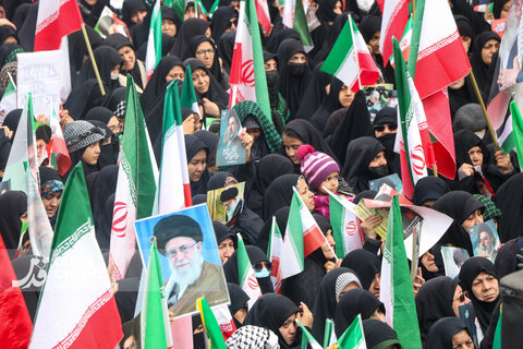 گزارش تصویری | راهپیمایی با شکوه روز جهانی قدس در مشهد - ۱