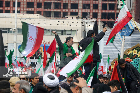 گزارش تصویری | راهپیمایی با شکوه روز جهانی قدس در مشهد - ۱