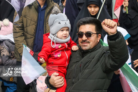 گزارش تصویری | راهپیمایی با شکوه روز جهانی قدس در مشهد - ۱