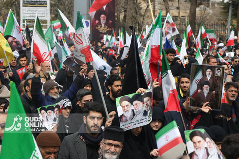 گزارش تصویری | راهپیمایی با شکوه روز جهانی قدس در مشهد - ۱