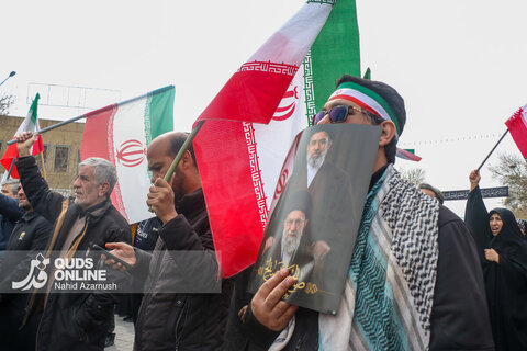 گزارش تصویری | راهپیمایی با شکوه روز جهانی قدس در مشهد - ۱
