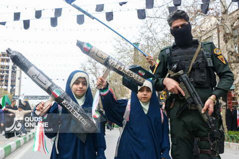 گزارش تصویری | راهپیمایی با شکوه روز جهانی قدس در مشهد - ۱