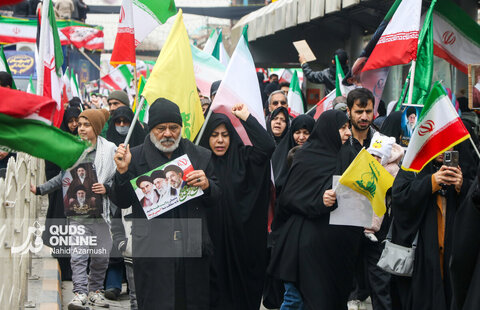 گزارش تصویری | راهپیمایی با شکوه روز جهانی قدس در مشهد - ۱