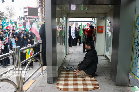 گزارش تصویری | راهپیمایی با شکوه روز جهانی قدس در مشهد - ۱