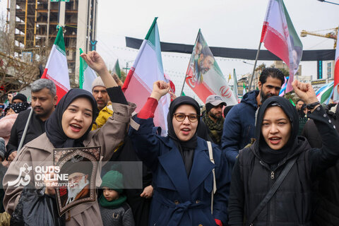 گزارش تصویری | راهپیمایی با شکوه روز جهانی قدس در مشهد - ۱
