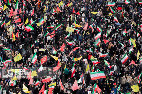 راهپیمایی با شکوه روز جهانی قدس در تهران