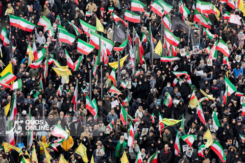 راهپیمایی با شکوه روز جهانی قدس در تهران