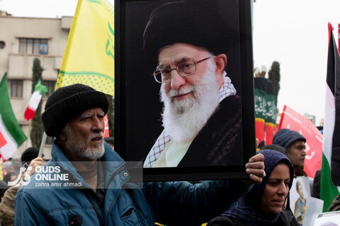 راهپیمایی با شکوه روز جهانی قدس در تهران