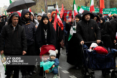 راهپیمایی با شکوه روز جهانی قدس در تهران