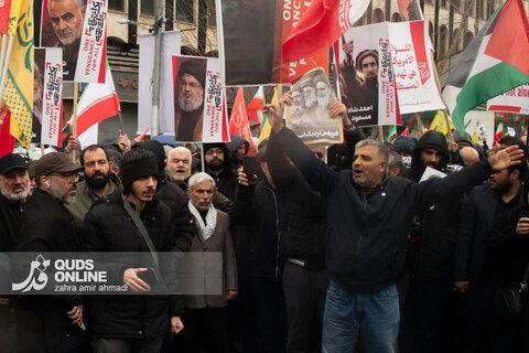راهپیمایی با شکوه روز جهانی قدس در تهران