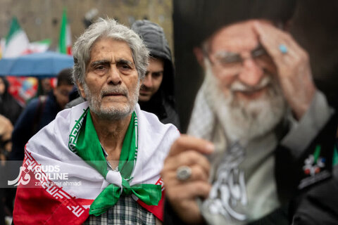 راهپیمایی با شکوه روز جهانی قدس در تهران