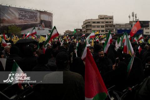 راهپیمایی با شکوه روز جهانی قدس در تهران