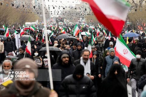 راهپیمایی با شکوه روز جهانی قدس در تهران