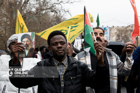 راهپیمایی با شکوه روز جهانی قدس در تهران