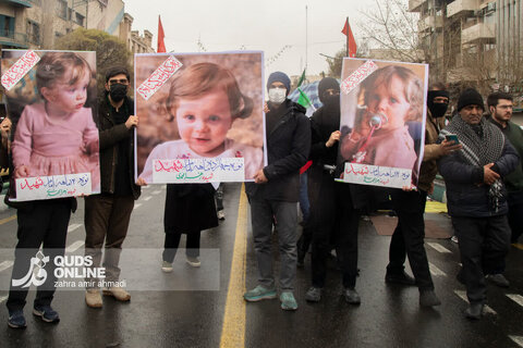 راهپیمایی با شکوه روز جهانی قدس در تهران