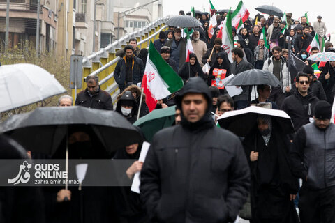 راهپیمایی با شکوه روز جهانی قدس در تهران