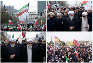 تاریخ سازی مردم مشهد با اطاعت از ولی امر مسلمین در راهپیمایی روز جهانی قدس۱۴۰۴