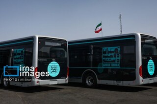 ترخیص اتوبوس های برقی شهرداری تهران از بندر شهید رجایی با دستور قضایی