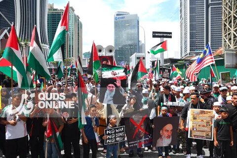 عکس | تصاویری از برگزاری مراسم روز جهانی قدس در کشورهای مختلف جهان
