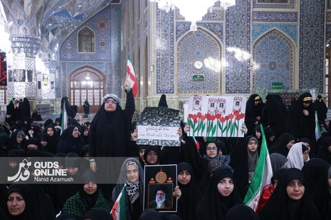 گزارش تصویری | بیعت پنج‌هزار نوجوان با رهبر انقلاب اسلامی در رواق امام خمینی(ره)
