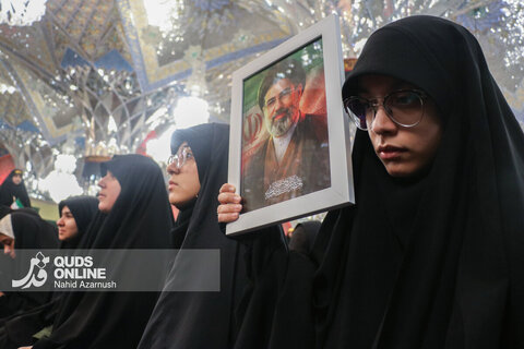 گزارش تصویری | بیعت پنج‌هزار نوجوان با رهبر انقلاب اسلامی در رواق امام خمینی(ره)