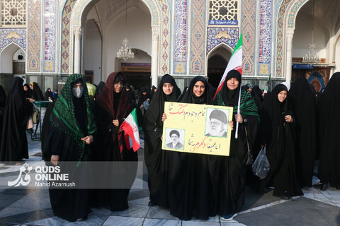 گزارش تصویری | بیعت پنج‌هزار نوجوان با رهبر انقلاب اسلامی در رواق امام خمینی(ره)