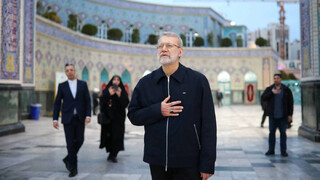 تدفین شهید لاریجانی در مشهد