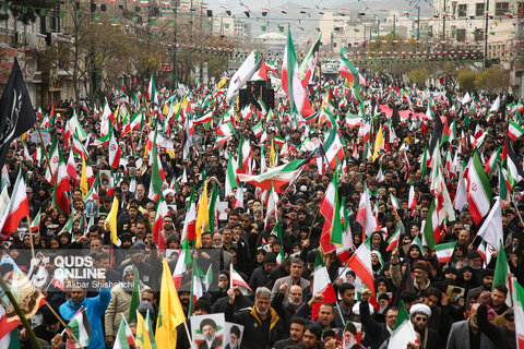 عکس منتخب هفته | راهپیمایی با شکوه روز جهانی قدس در مشهد - ۲