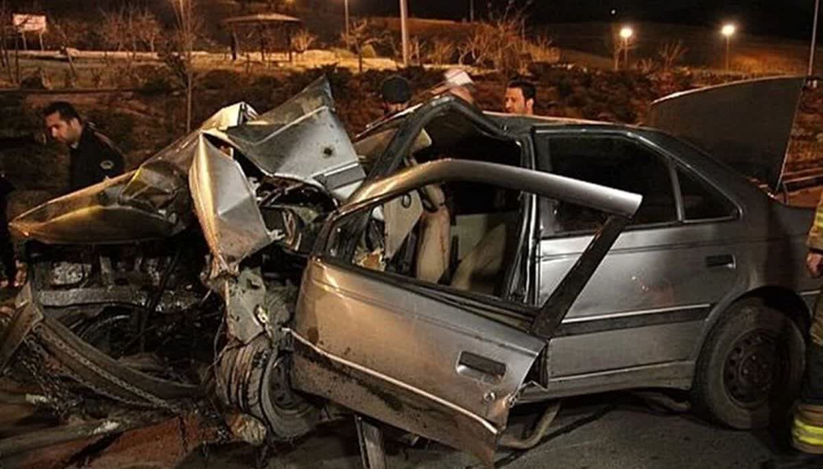 واژگونی مرگبار پژو در محور نیشابور-مشهد