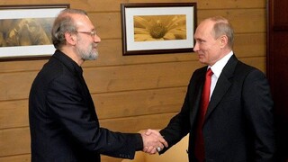 فیلم | تمجید پوتین از شهید لاریجانی