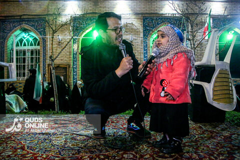 هجدهمین شب حضور خیابانی مردم مشهد در خون خواهی امام شهید