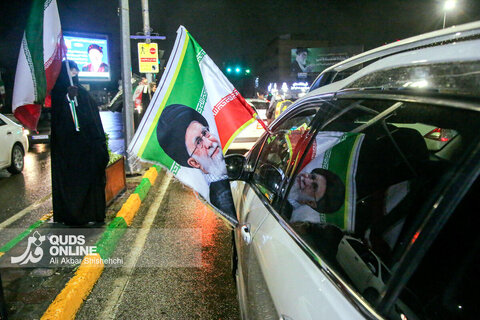 هجدهمین شب حضور خیابانی مردم مشهد در خون خواهی امام شهید