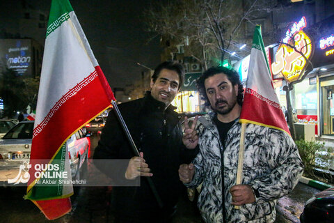 هجدهمین شب حضور خیابانی مردم مشهد در خون خواهی امام شهید