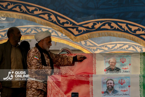 مراسم تشییع «علی لاریجانی»، «غلامرضا سلیمانی» و قهرمانان «ناو دنا»