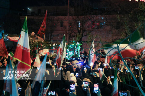 گزارش تصویری | تشییع پیکر شهید قهرمان دنا