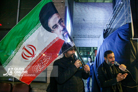 نوزدهمین شب حضور خیابانی مردم مشهد در خون خواهی امام شهید