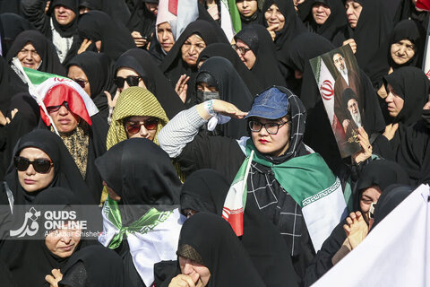 گزارش تصویری | مراسم تشییع قهرمانان «ناو دنا» - مشهد