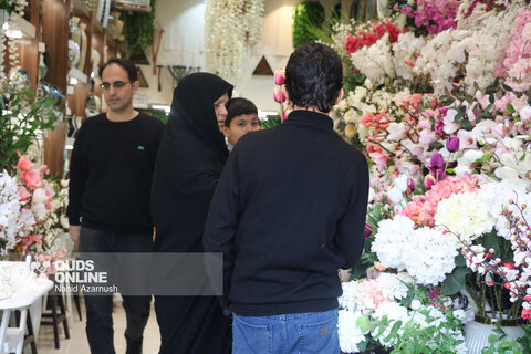 گزارش تصویری | حال‌وهوای بازار گل و گیاه مشهد در آستانه نوروز ۱۴۰۵