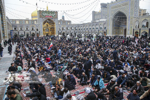 حال و هوای حرم مطهر امام رضا علیه السلام