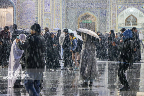 عکس منتخب سال | نخستین بارش بهاری در حرم مطهر امام رضا (ع) 
 آذر ۱۴۰۴